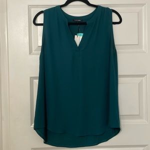 NWT PAPER MOON Medium Green Blouse